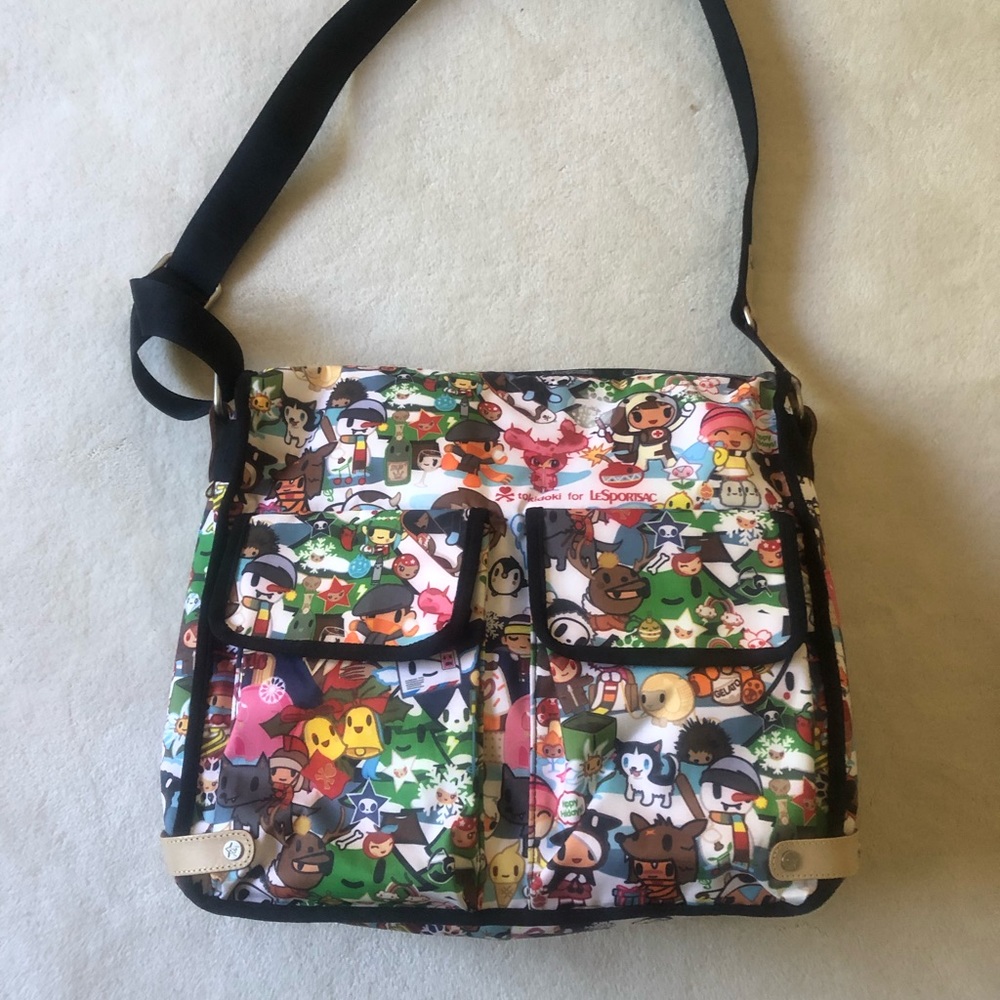 Tokidoki x LeSportSac Vacanze handbag purse crossbody